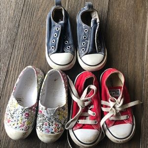 Toddler girls size 7 summer shoes Lot